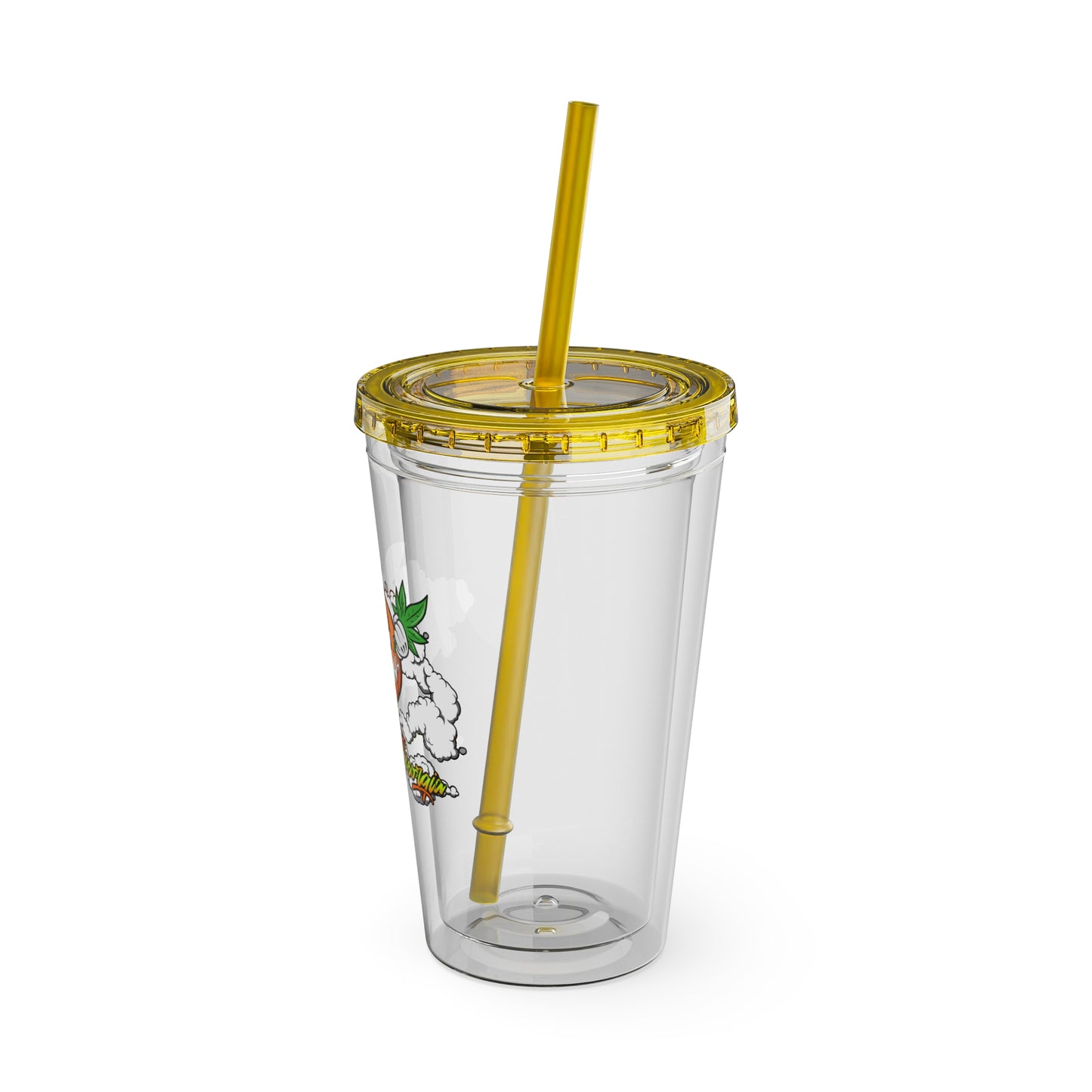 Legalize Georgia Sunsplash Tumbler with Straw, 16oz