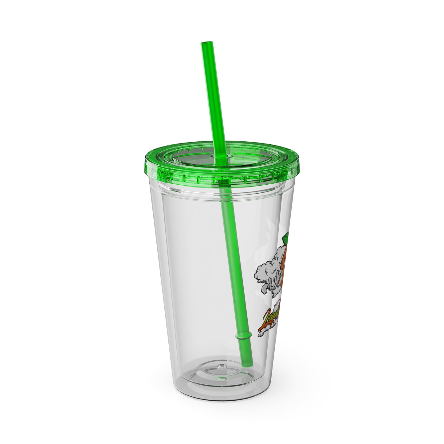 Legalize Georgia Sunsplash Tumbler with Straw, 16oz