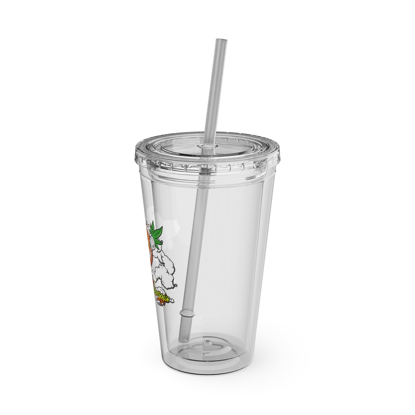 Legalize Georgia Sunsplash Tumbler with Straw, 16oz