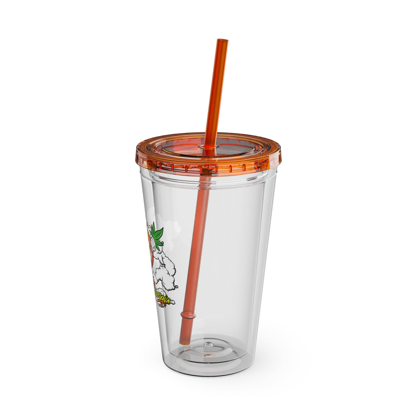 Legalize Georgia Sunsplash Tumbler with Straw, 16oz