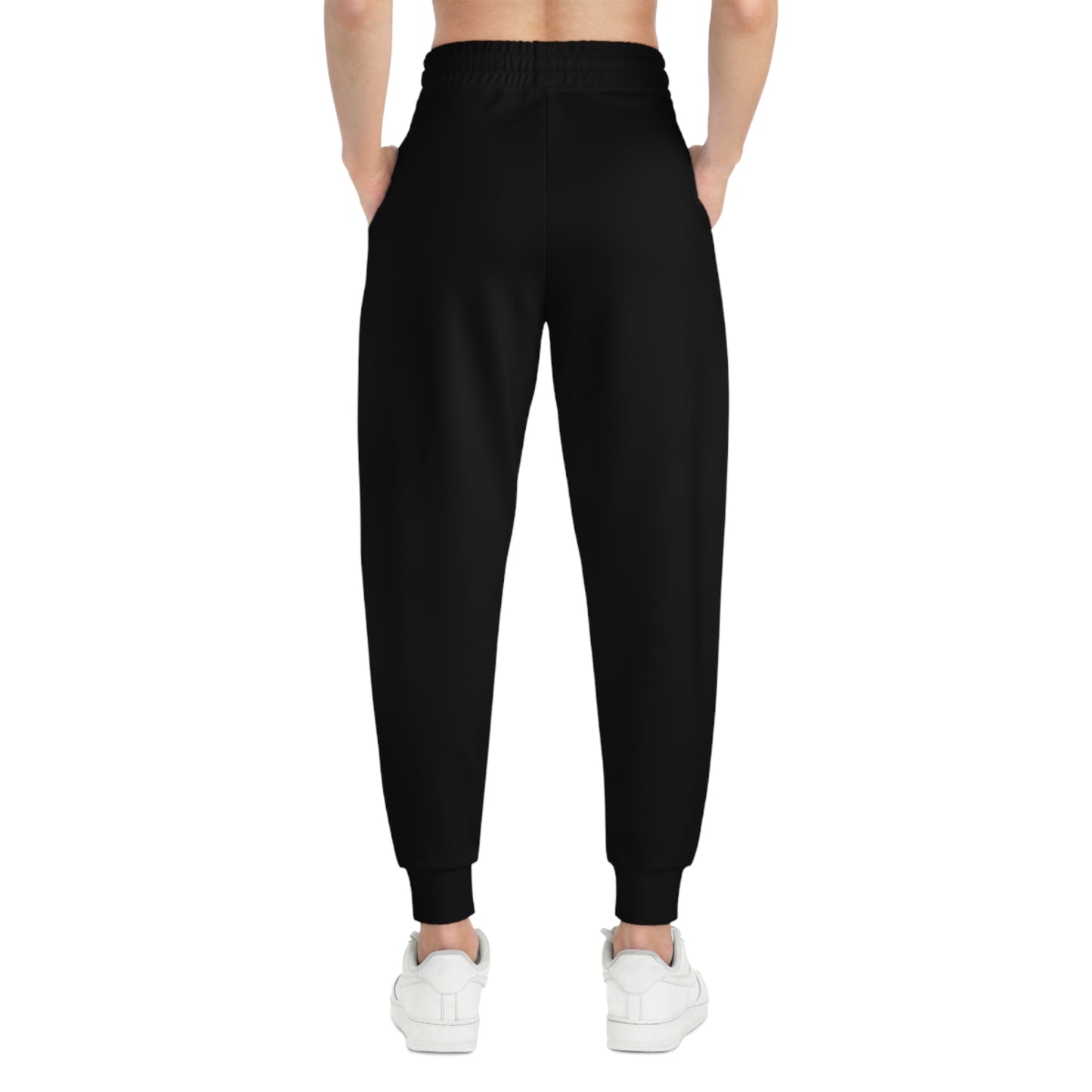 Black Athletic Joggers (AOP)