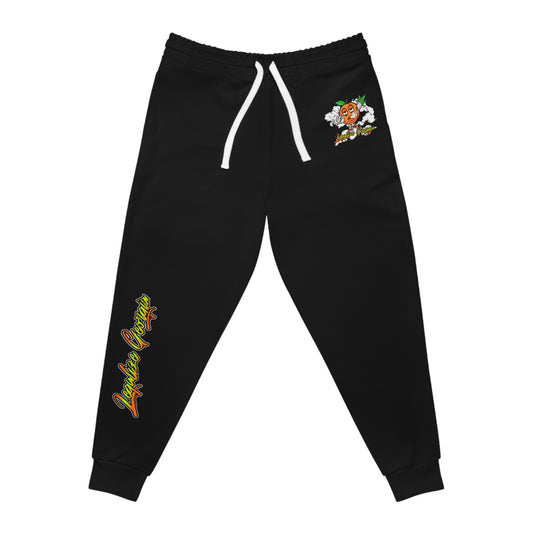 Black Athletic Joggers (AOP)