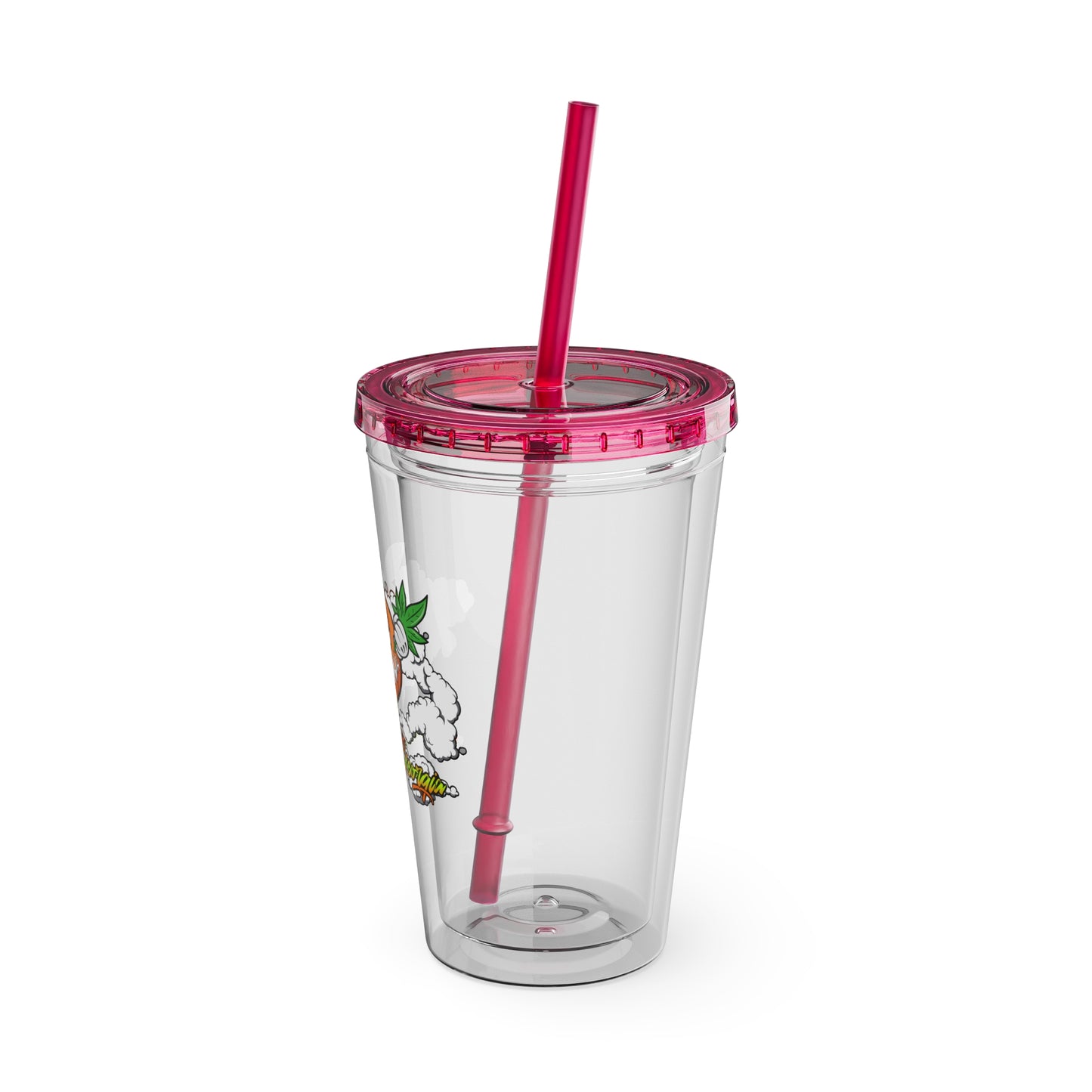 Legalize Georgia Sunsplash Tumbler with Straw, 16oz