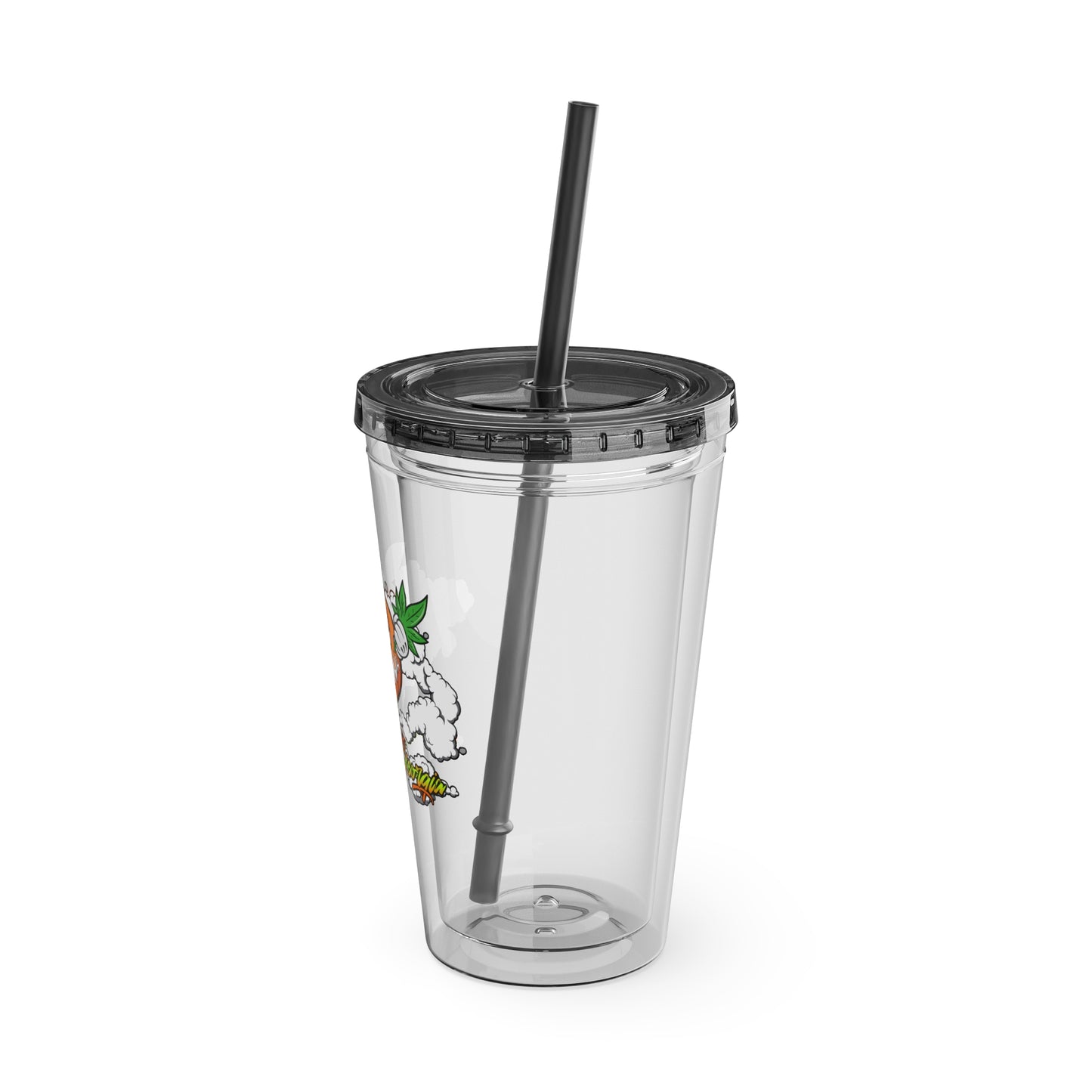 Legalize Georgia Sunsplash Tumbler with Straw, 16oz