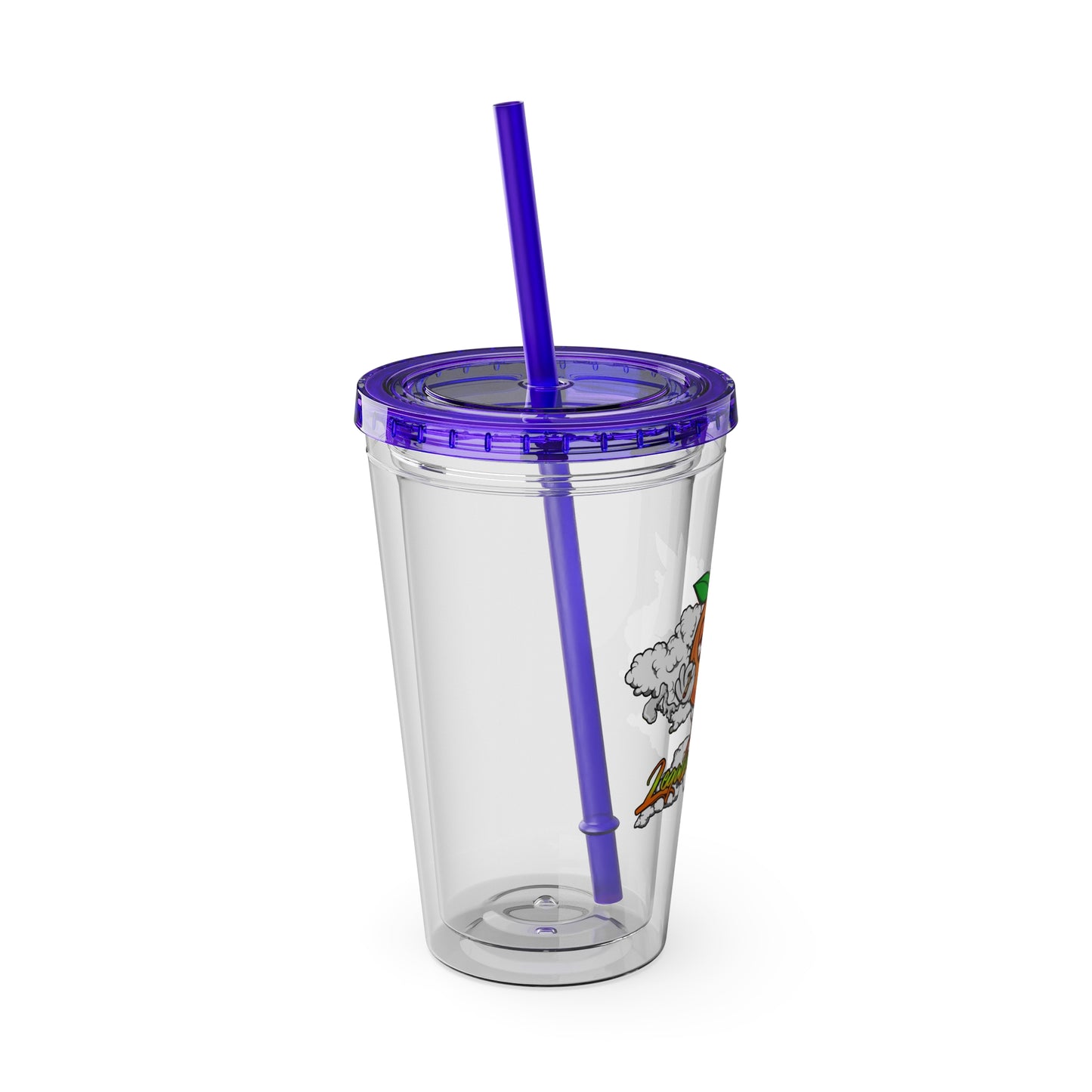 Legalize Georgia Sunsplash Tumbler with Straw, 16oz