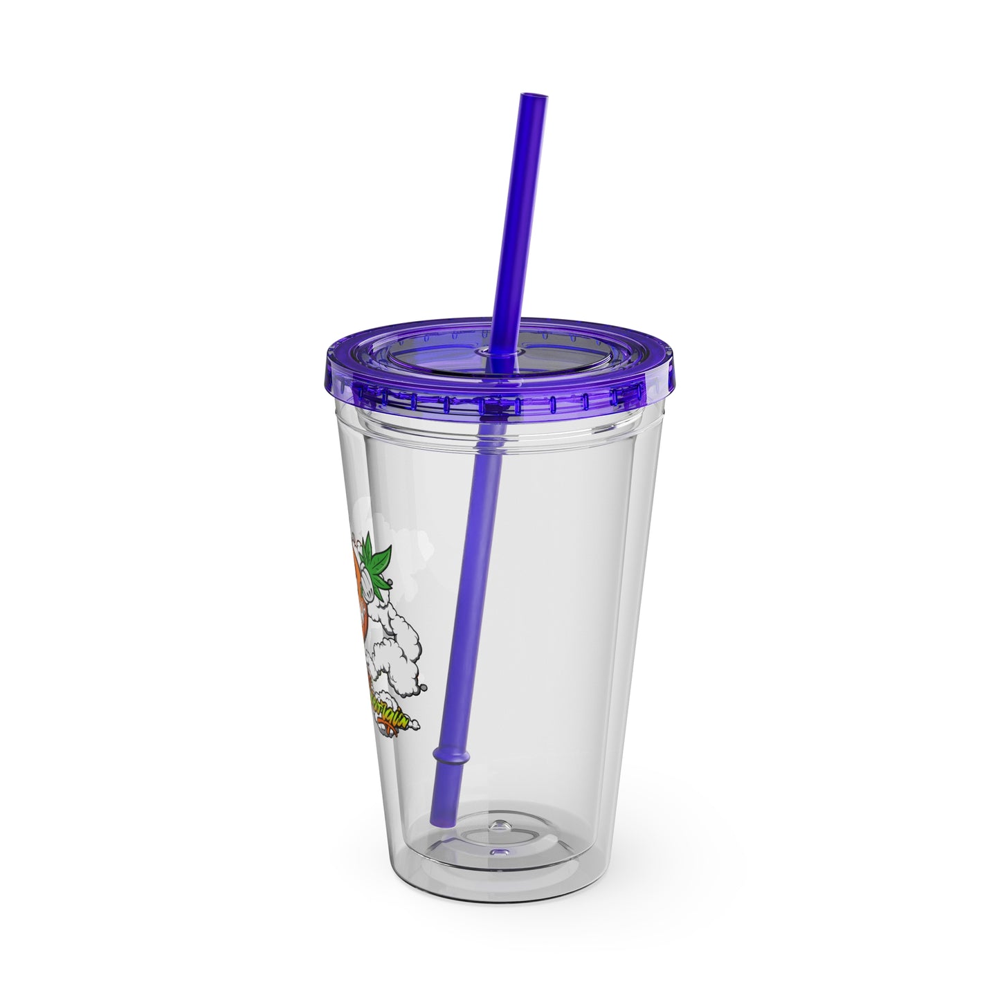 Legalize Georgia Sunsplash Tumbler with Straw, 16oz